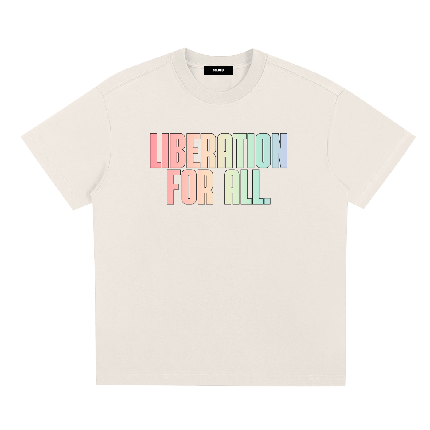 PRIDE LOOSE FIT UNISEX T-SHIRT - LIBARATION FOR ALL