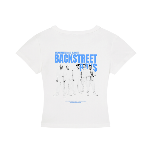 WOMEN'S CROPPED T-SHIRT - HOMECOMING DÜSSELDORF - BACKSTREET'S BACK, ALRIGHT!