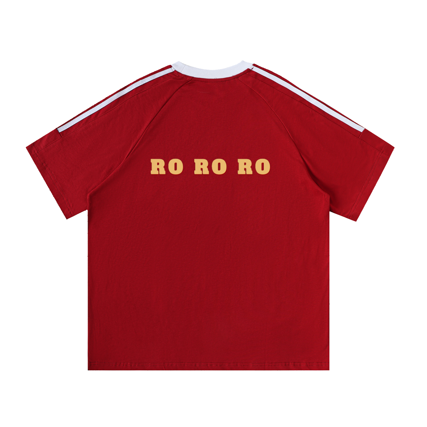 UNISEX CONTRAST TAPE T-SHIRT - WORLD CUP - RO RO RO