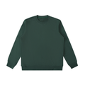 BASIC ESSENTIAL HEAVYWEIGHT CREWNECK  SWEATSHIRT VINTAGE GREEN