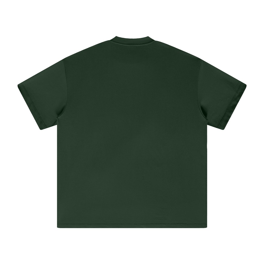 UNISEX HEAVYWEIGHT EARTH TONE T-SHIRT BLACKISH GREEN