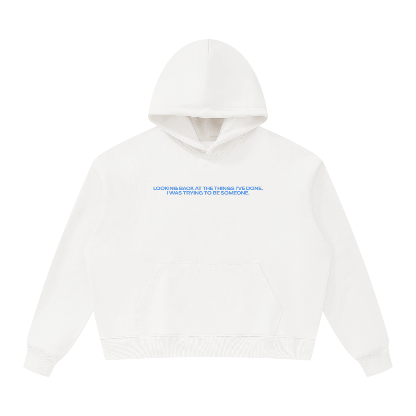UNISEX OVERSIZED HEAVYWEIGHT HOODIE - HOMECOMING DÜSSELDORF - LOOKING BACK AT THE THINGS I'VE DONE