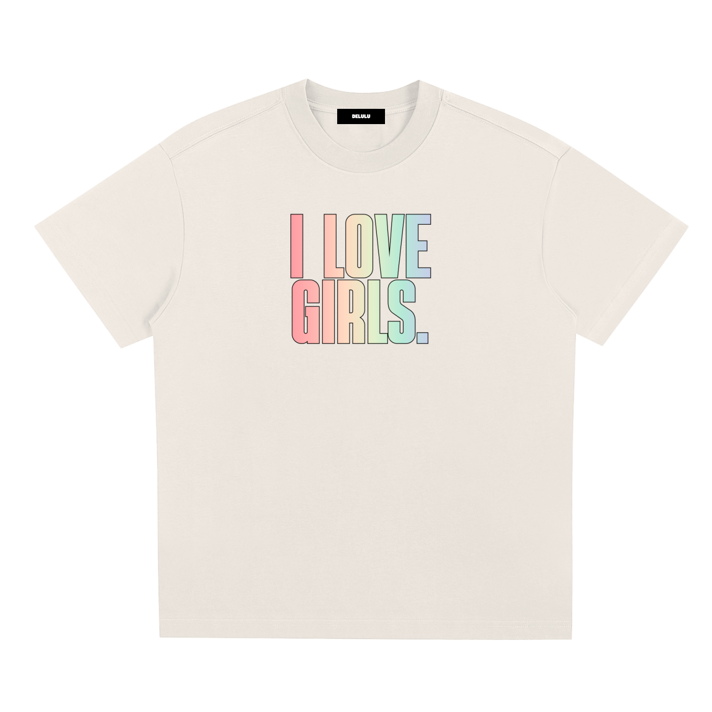 PRIDE LOOSE FIT UNISEX T-SHIRT - I LOVE GIRLS