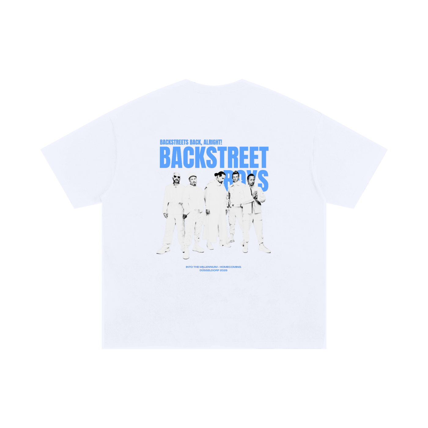 UNISEX OVERSIZED COTTON T-SHIRT - HOMECOMING DÜSSELDORF - LARGER THAN LIFE