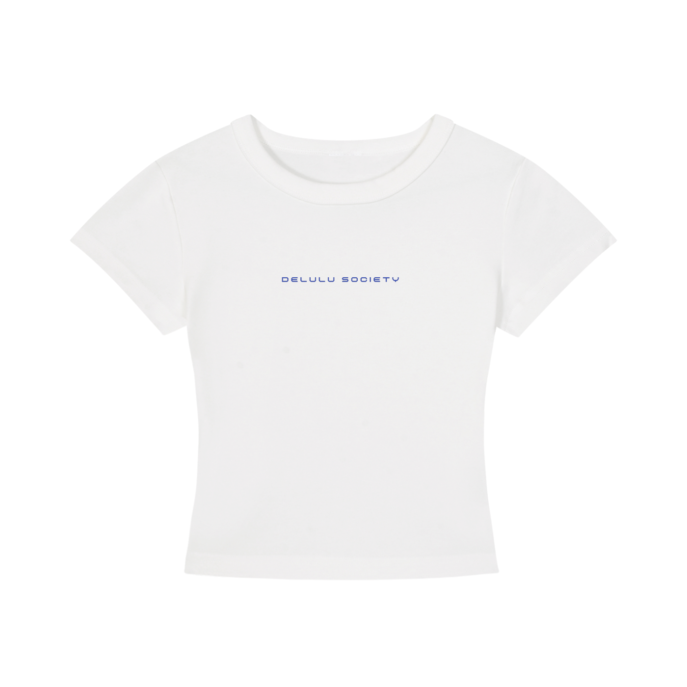 WOMEN'S CROPPED T-SHIRT - DELULU SOCIETY