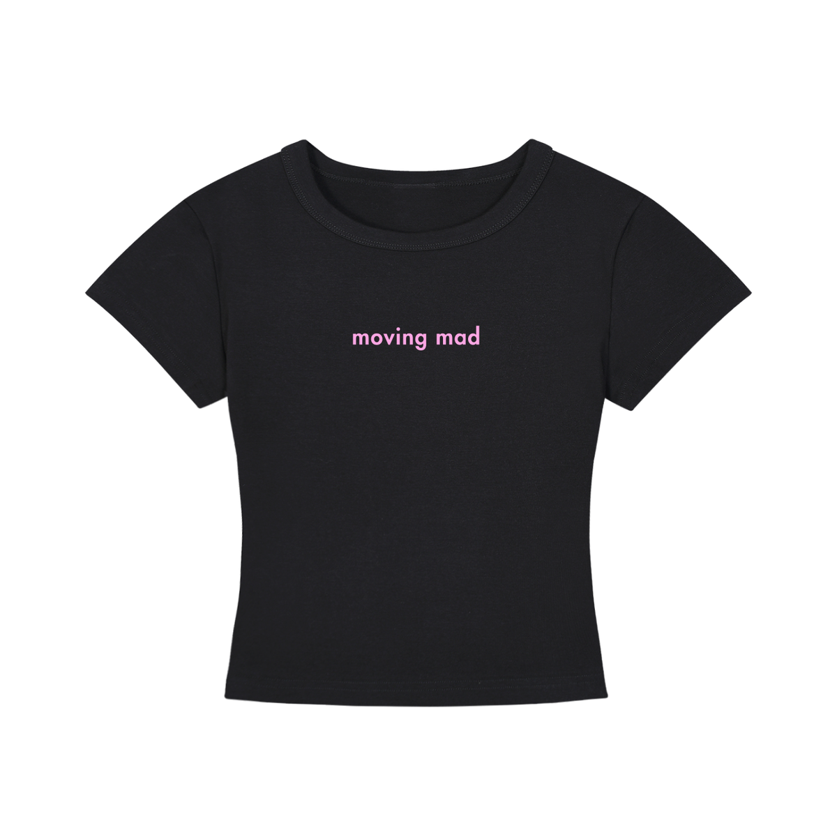WOMEN'S CROPPED T-SHIRT - MOVING MAD