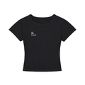 WOMEN`S CROPPED T-SHIRT - NOT YOUR TRADWIFE