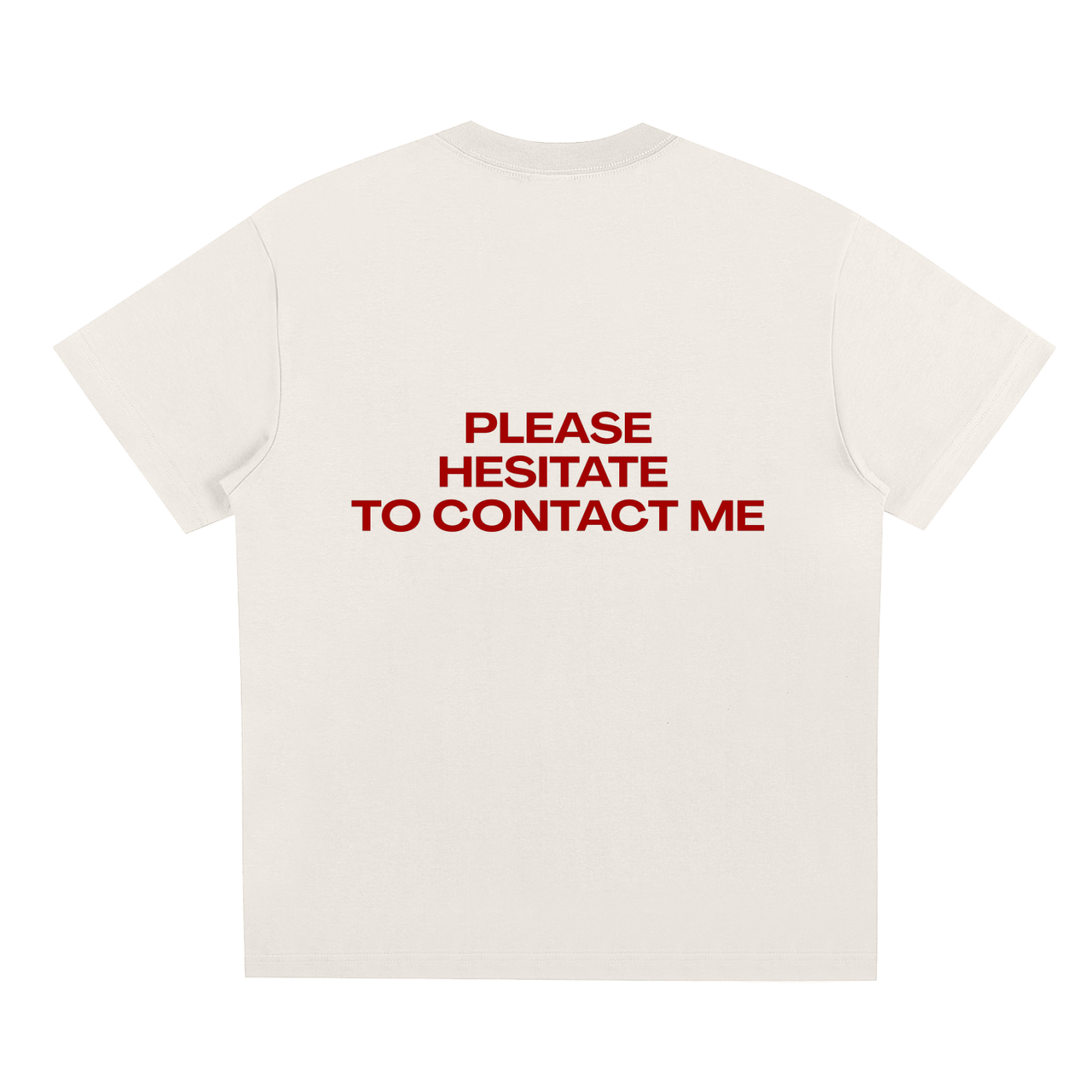 UNISEX LOOSE FIT T-SHIRT - PLEASE HESITATE TO CONTACT ME