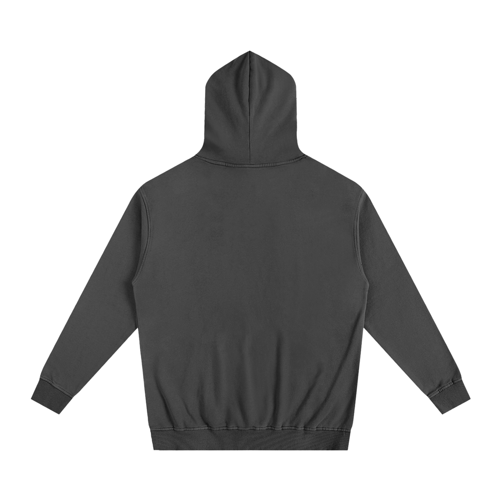 BASIC OVERSIZED ESSENTIAL HOODIE BLACK