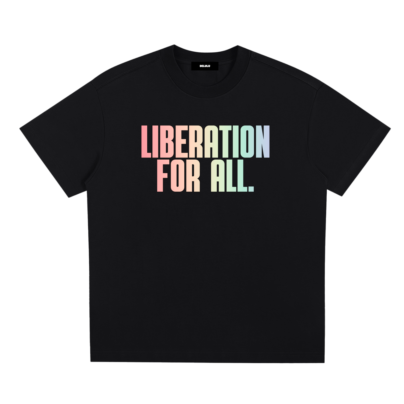 PRIDE LOOSE FIT UNISEX T-SHIRT - LIBARATION FOR ALL
