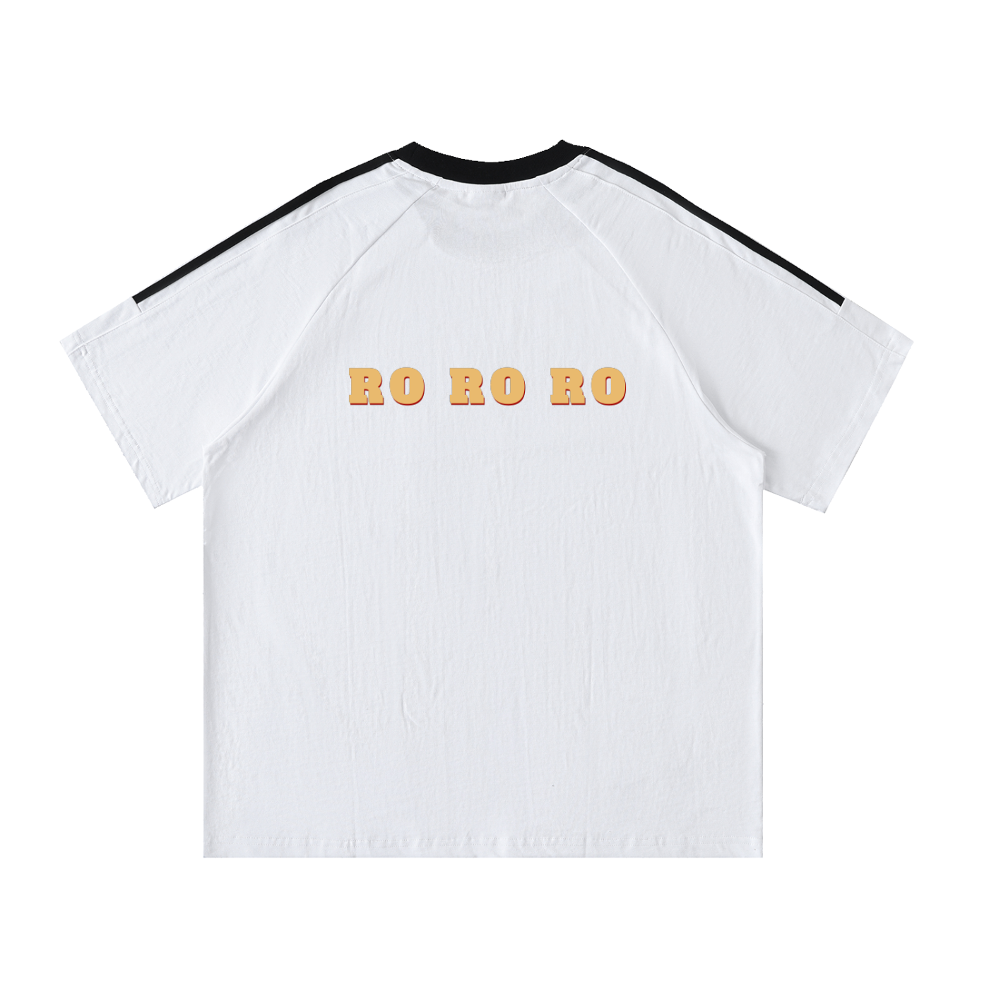 UNISEX CONTRAST TAPE T-SHIRT - WORLD CUP - RO RO RO