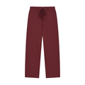 STRAIGHT-LEG SWEATPANTS UNISEX - RED